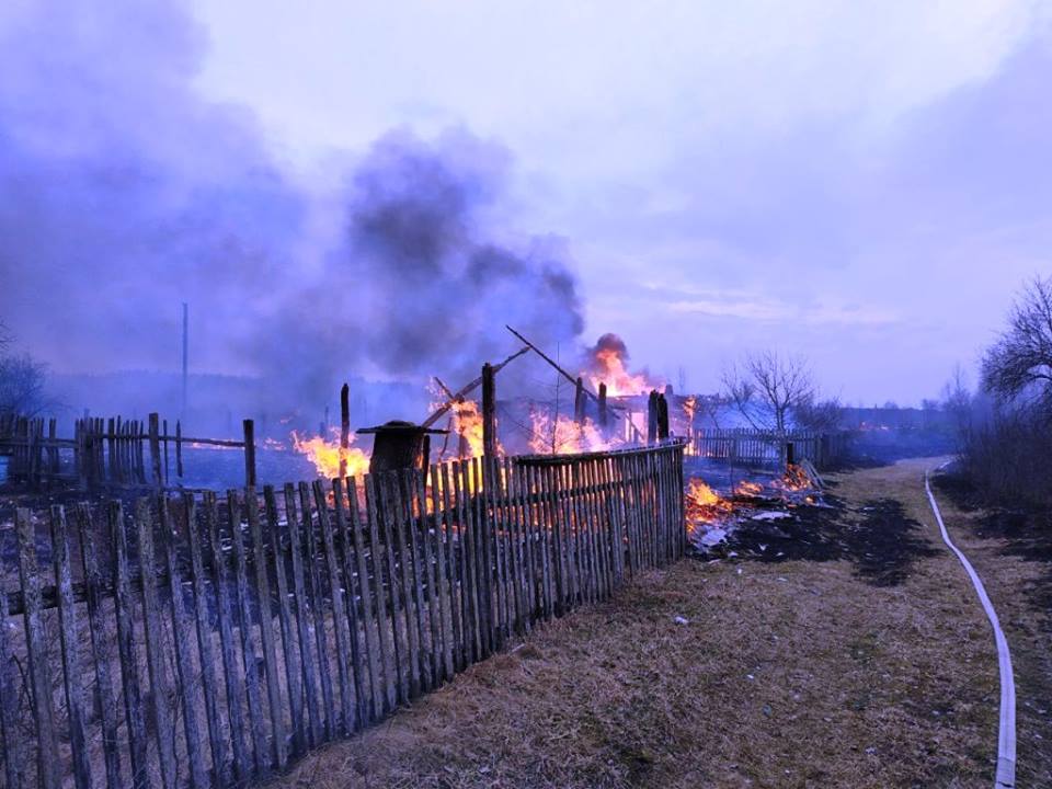 Палили суху траву, а згоріло мало не півсела