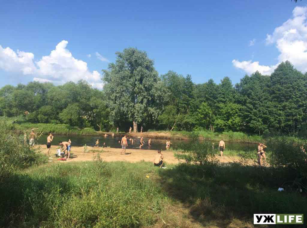 Надворі спека. Де купаються олевчани? 