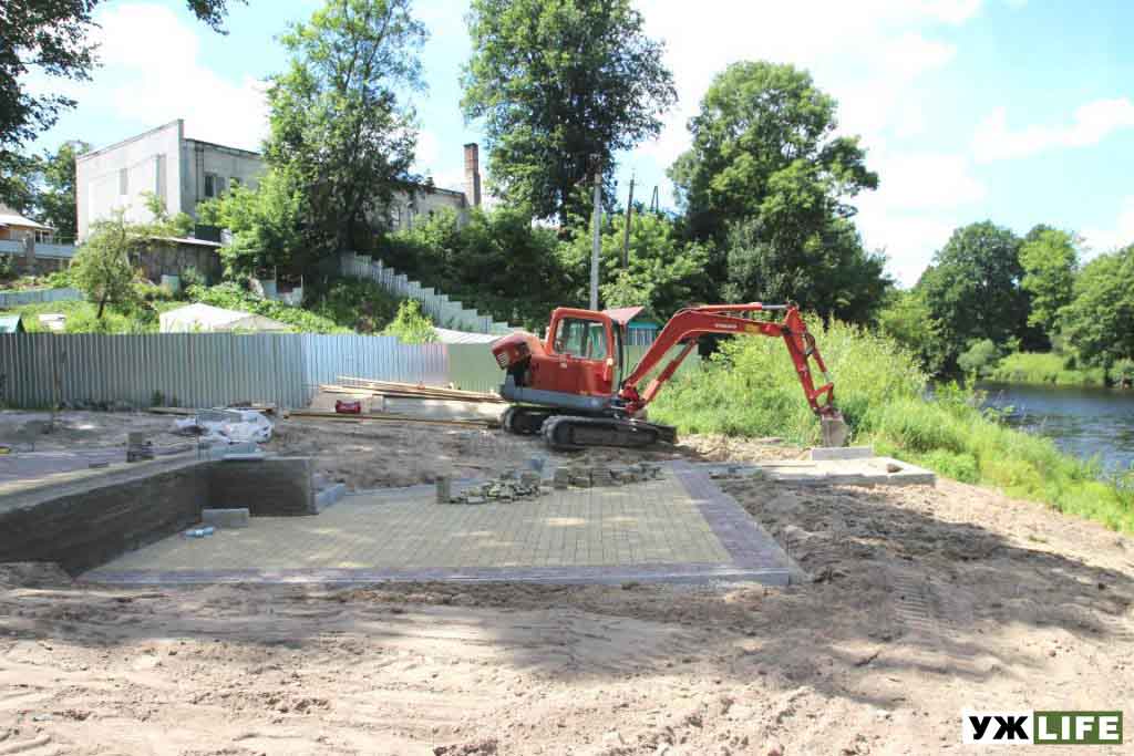 В Олевську будують спуск до Уборті