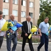 Володимир Арешонков в компанії голови Коростенської райради Клименка, якого звинуватили в хабарництві, «відсвяткував» День прапора