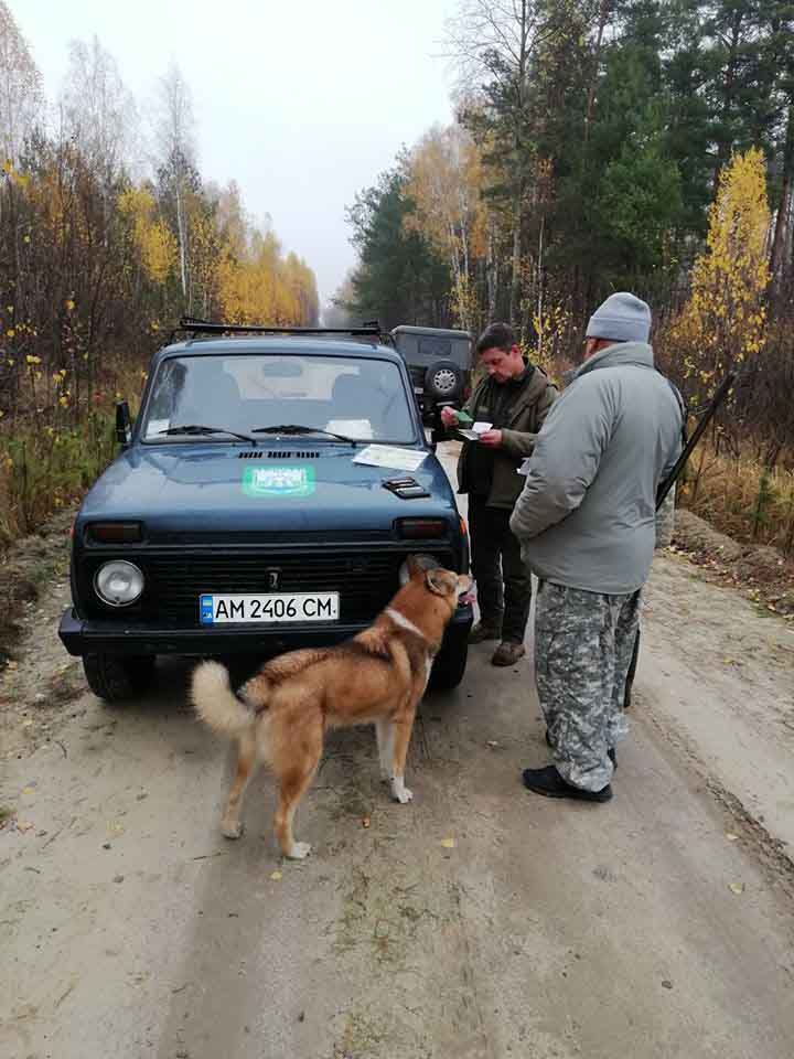 На Житомирщині штрафують мисливців, які ігнорують законодавство