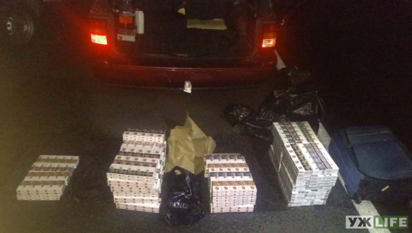 На Овручині затримали селян, які перевозили 100 блоків білоруських сигарет ?ФОТО
