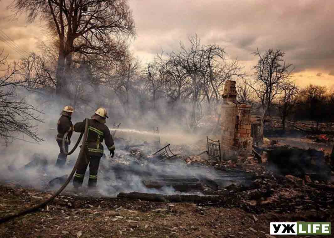 На Овруччині згоріла унікальна столітня церква