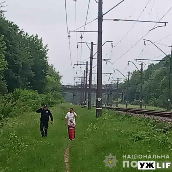 На Житомирщині жінка намагалася вбити себе та 5-річну донечку, кинувшись під потяг