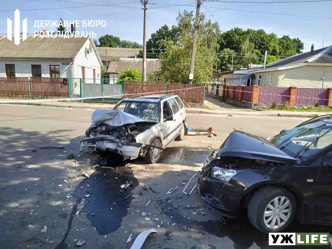 Поліцейський-водій Volkswagen був п’яний: у ДБР повідомили подробиці аварії в Олевську, в якій постраждали 4 людини