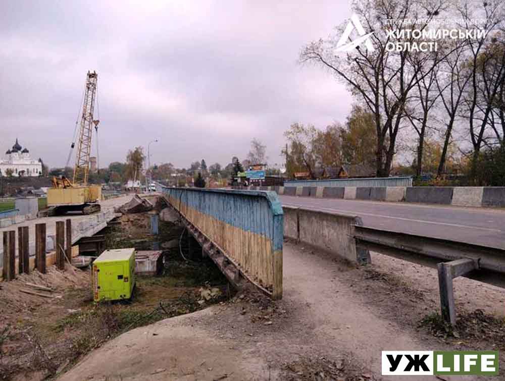 Водіїв попереджають про закриття мосту через річку Норин в Овручі