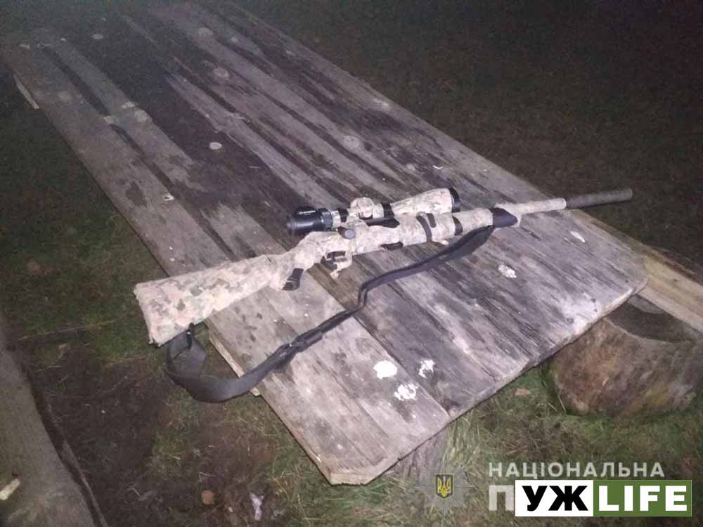 У лісі в Овруцькому районі нетверезий чоловік стріляв по мішені і підстрелив товариша (ФОТО)