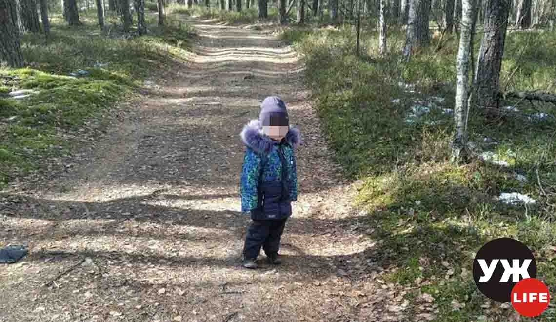 На Овруччині в лісі загубився 2-річний хлопчик (ФОТО)
