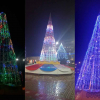 Коростенська ялинка засяяла 3D ілюмінацією