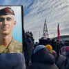 У Коростені попрощалися із загиблим у зоні ООС десантником