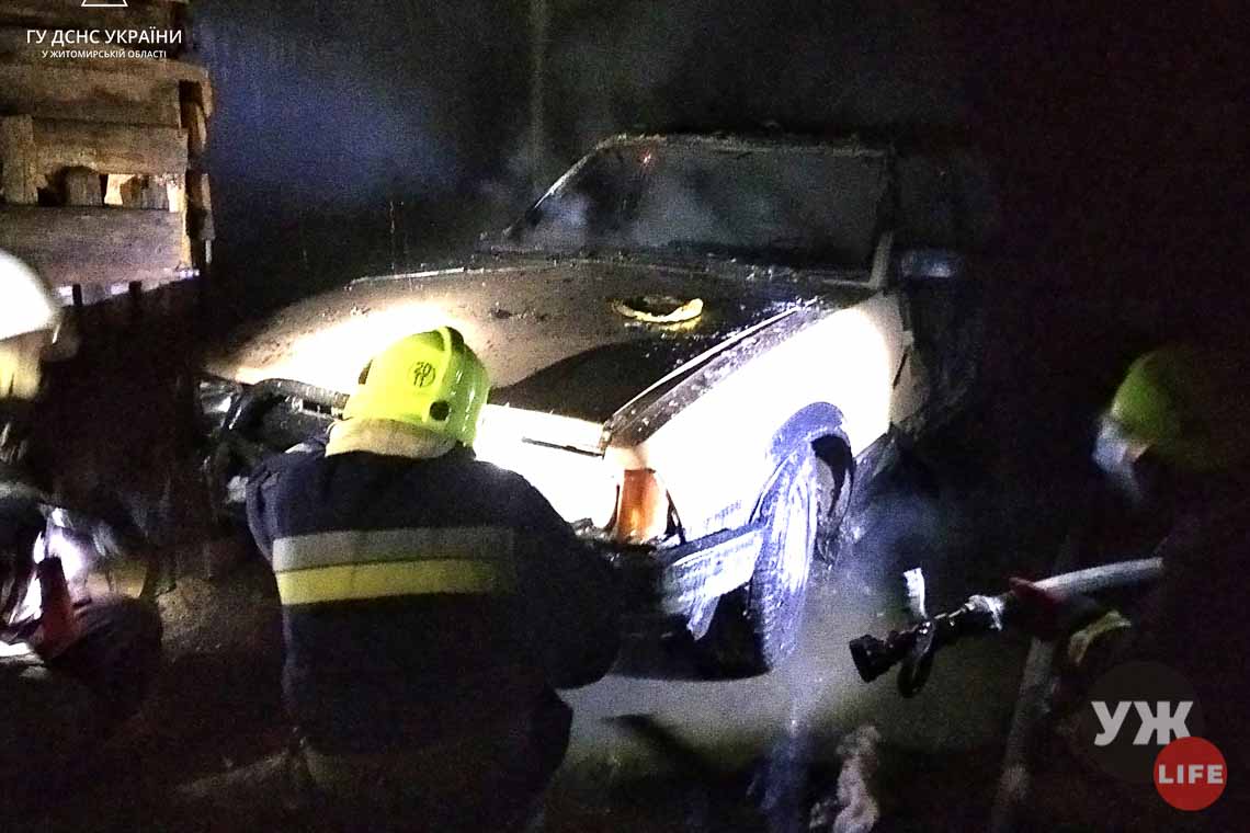 За добу на Житомирщині горіли житлові будинки та автомобіль