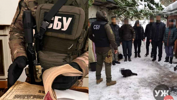 У монастирях на Коростенщині СБУ виявило молодиків з кримінальним минулим та пропагандистську літературу рф