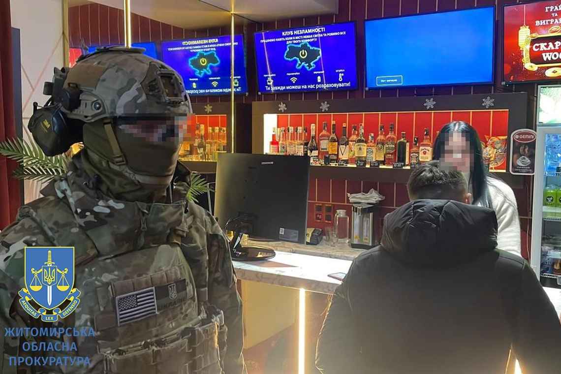 У Житомирі судитимуть 19 людей за організацію мережі нелегального ігрового бізнесу